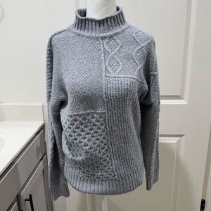 American Eagle Outfitters‎ Gray Cowl Turtleneck Sweater — Size XS
